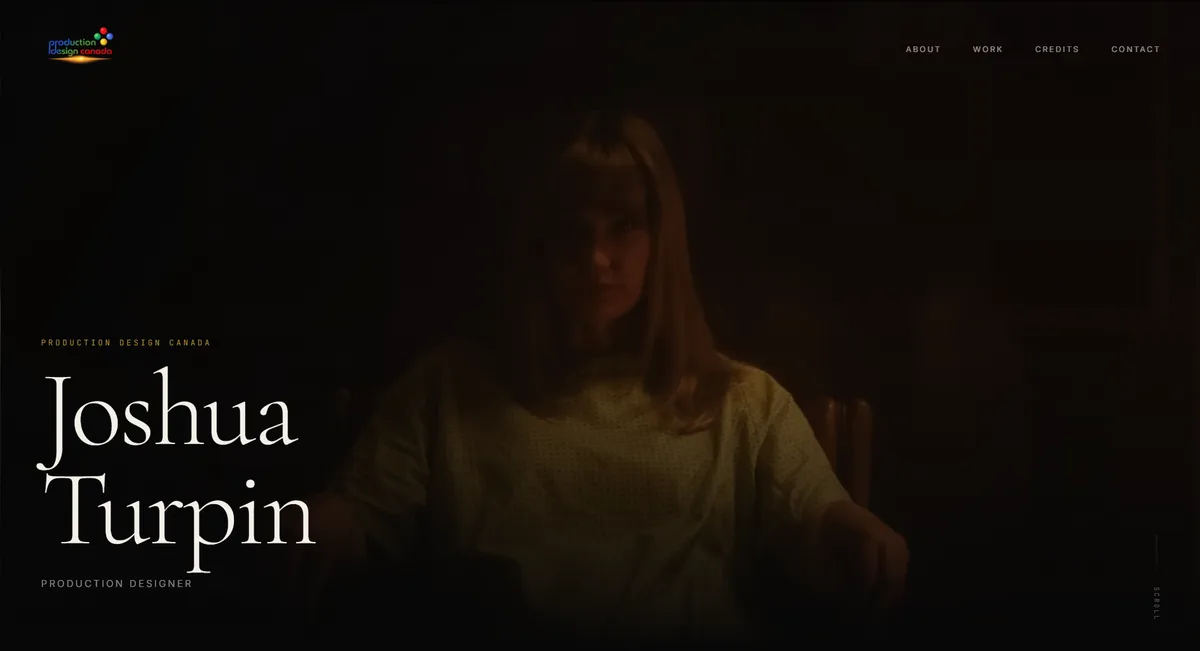 Production Design Canada website screenshot